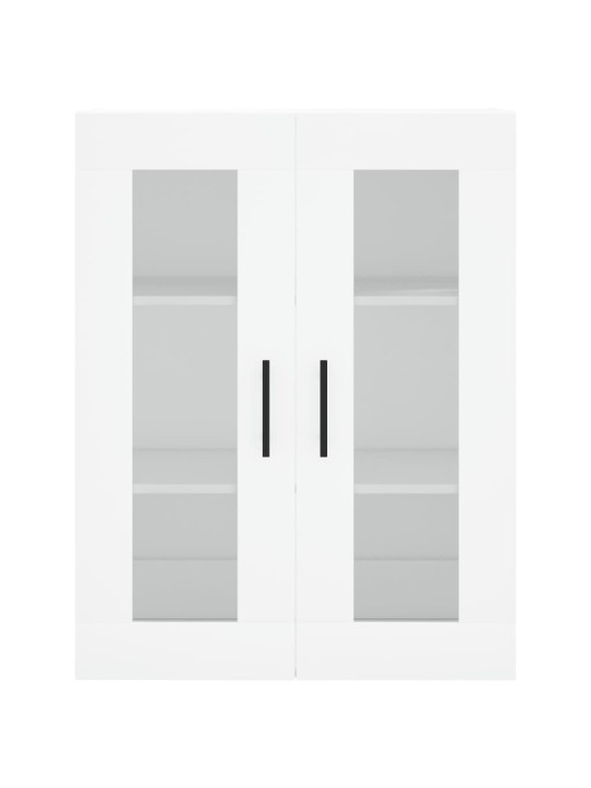 Skříň highboard bílá 69,5 x 34 x 180 cm kompozitní dřevo