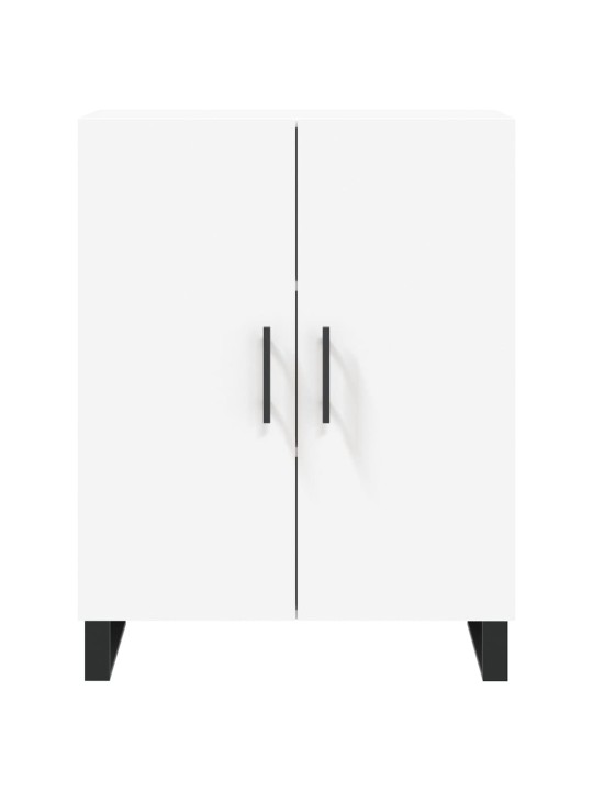 Skříň highboard bílá 69,5 x 34 x 180 cm kompozitní dřevo