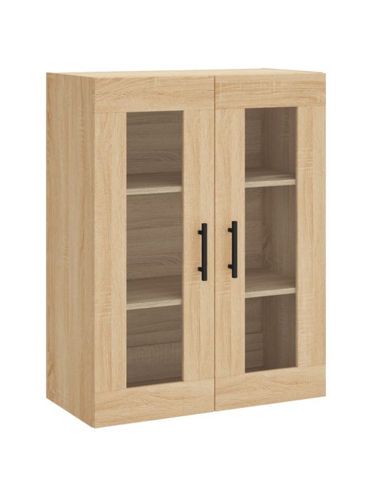 Skříň highboard dub sonoma 69,5 x 34 x 180 cm kompozitní dřevo