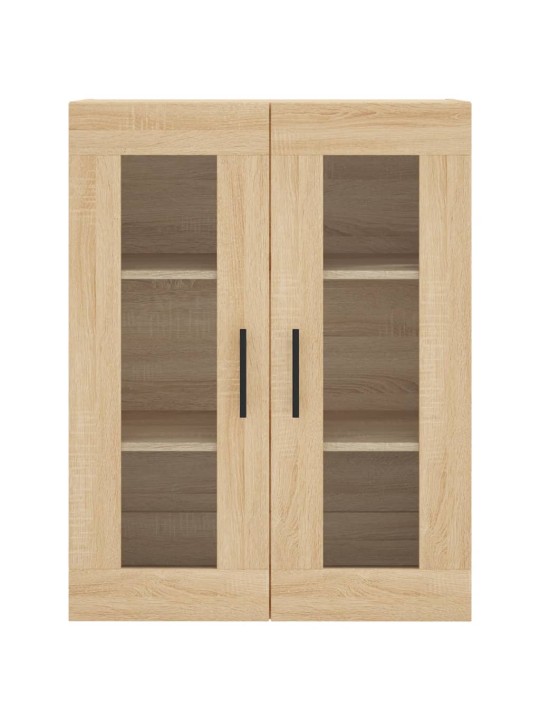 Skříň highboard dub sonoma 69,5 x 34 x 180 cm kompozitní dřevo