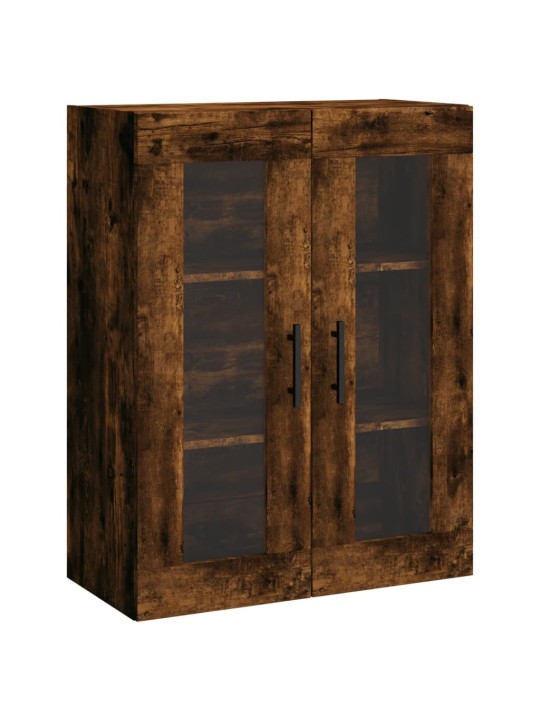 Skříň highboard kouřový dub 69,5 x 34 x 180 cm kompozitní dřevo