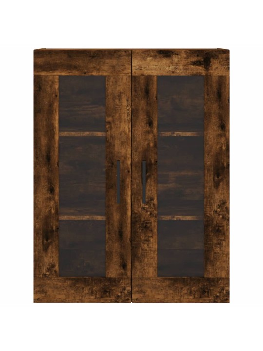 Skříň highboard kouřový dub 69,5 x 34 x 180 cm kompozitní dřevo