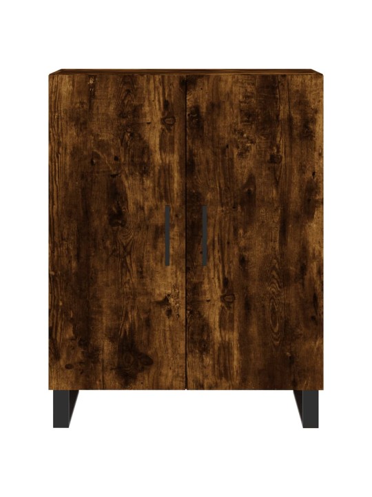 Skříň highboard kouřový dub 69,5 x 34 x 180 cm kompozitní dřevo