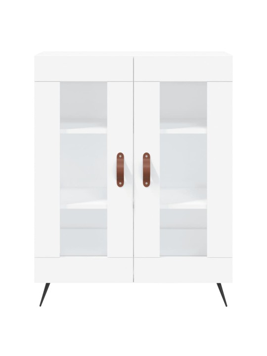 Skříň highboard bílá 69,5 x 34 x 180 cm kompozitní dřevo