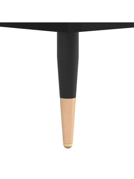 Skříň highboard černá 69,5 x 34 x 180 cm kompozitní dřevo