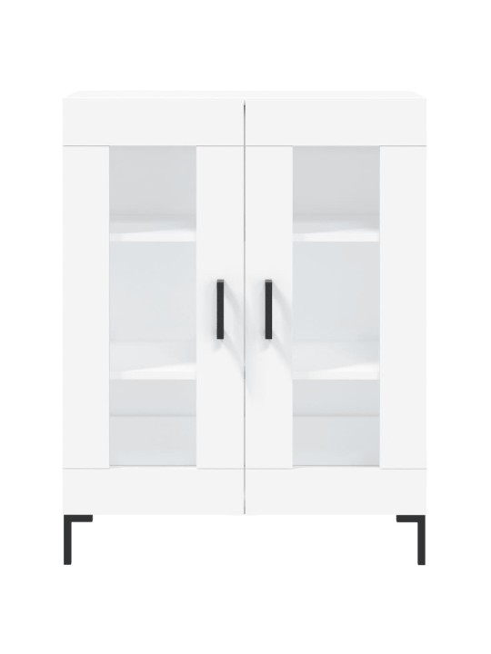Skříň highboard bílá 69,5 x 34 x 180 cm kompozitní dřevo