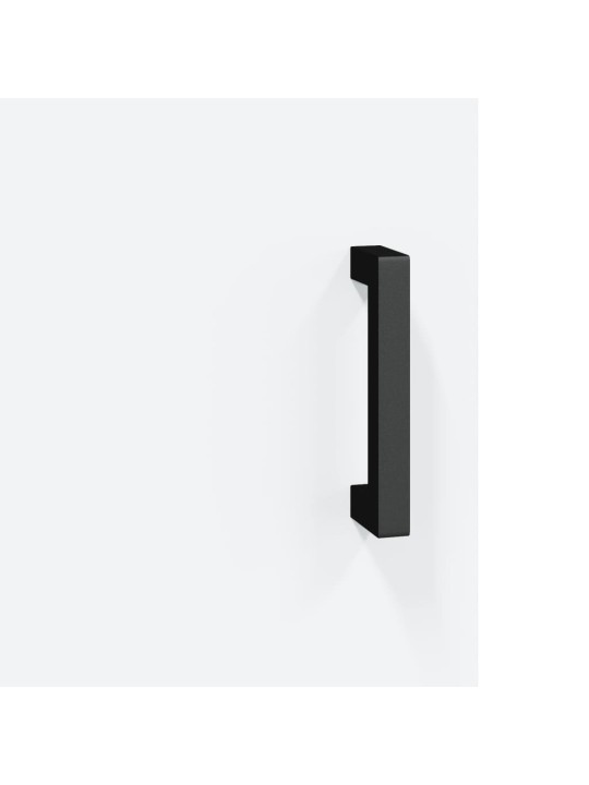Skříň highboard bílá 69,5 x 34 x 180 cm kompozitní dřevo