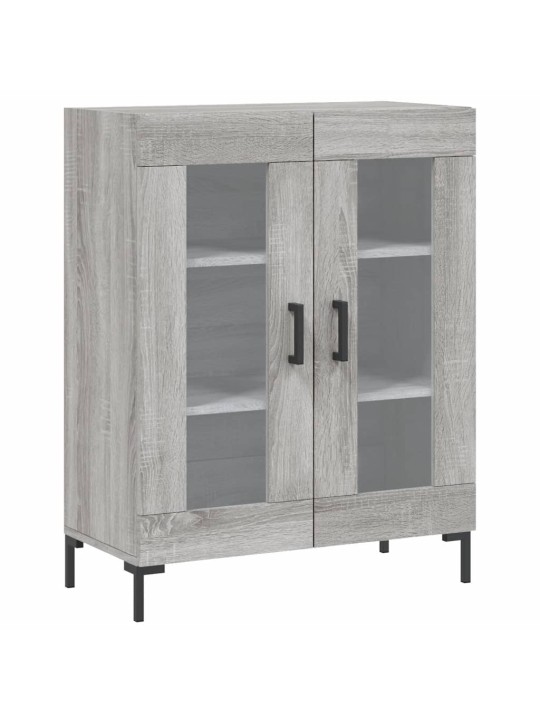 Skříň highboard šedá sonoma 69,5 x 34 x 180 cm kompozitní dřevo