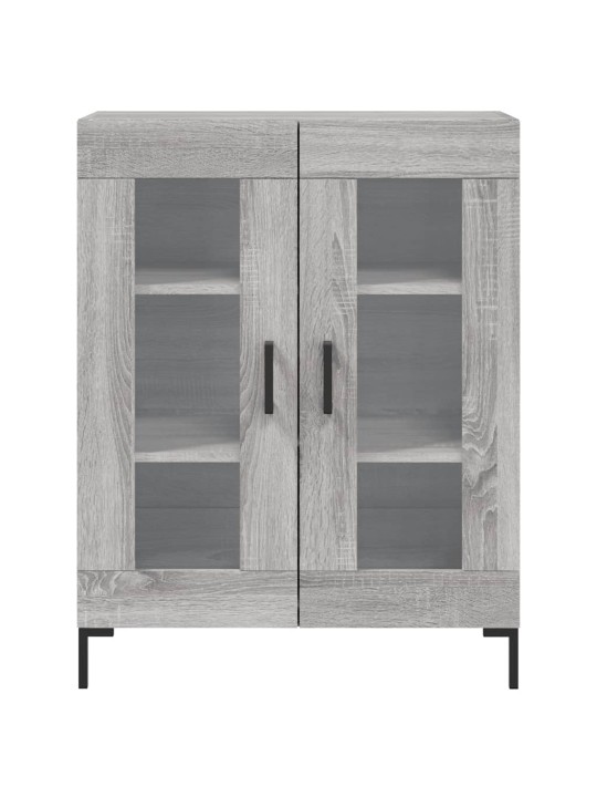 Skříň highboard šedá sonoma 69,5 x 34 x 180 cm kompozitní dřevo