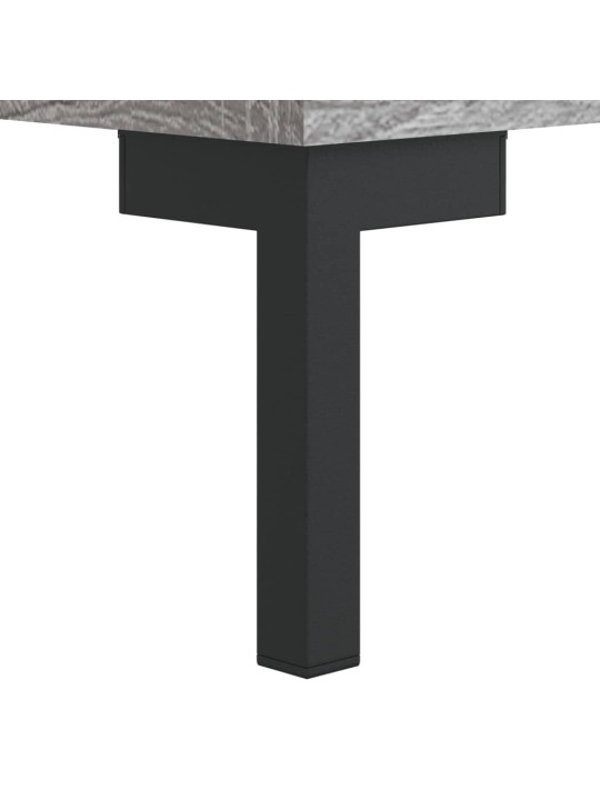 Skříň highboard šedá sonoma 69,5 x 34 x 180 cm kompozitní dřevo