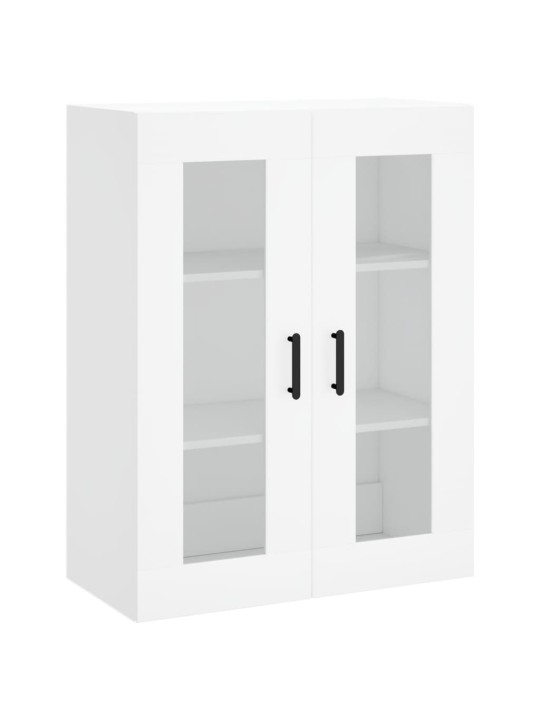 Skříň highboard bílá 69,5 x 34 x 180 cm kompozitní dřevo