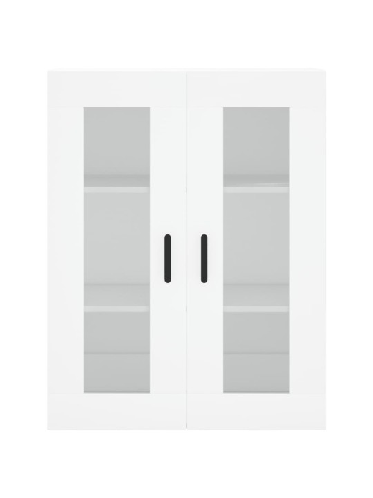 Skříň highboard bílá 69,5 x 34 x 180 cm kompozitní dřevo