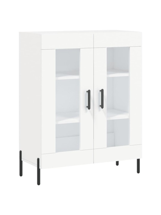 Skříň highboard bílá 69,5 x 34 x 180 cm kompozitní dřevo