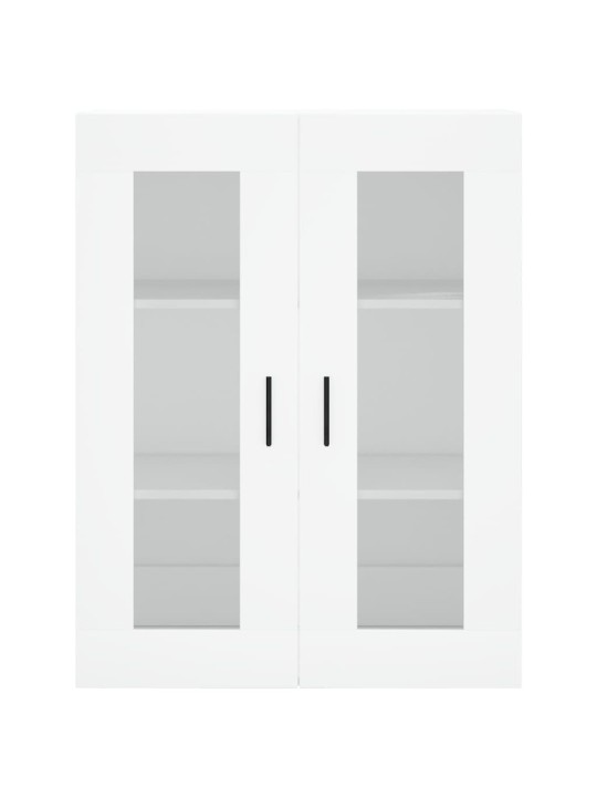 Skříň highboard bílá 69,5 x 34 x 180 cm kompozitní dřevo