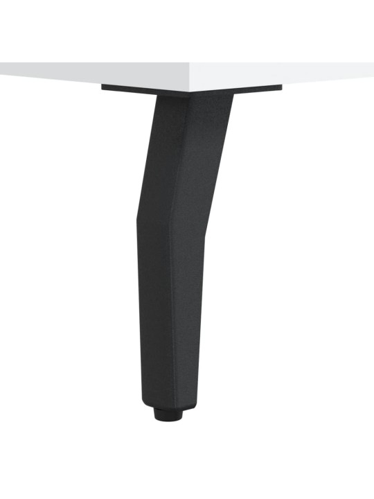 Skříň highboard bílá 69,5 x 34 x 180 cm kompozitní dřevo