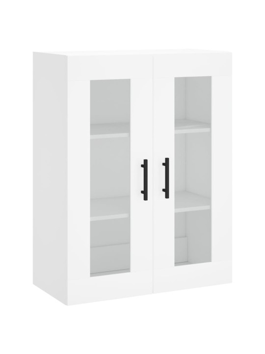 Skříň highboard bílá 69,5 x 34 x 180 cm kompozitní dřevo