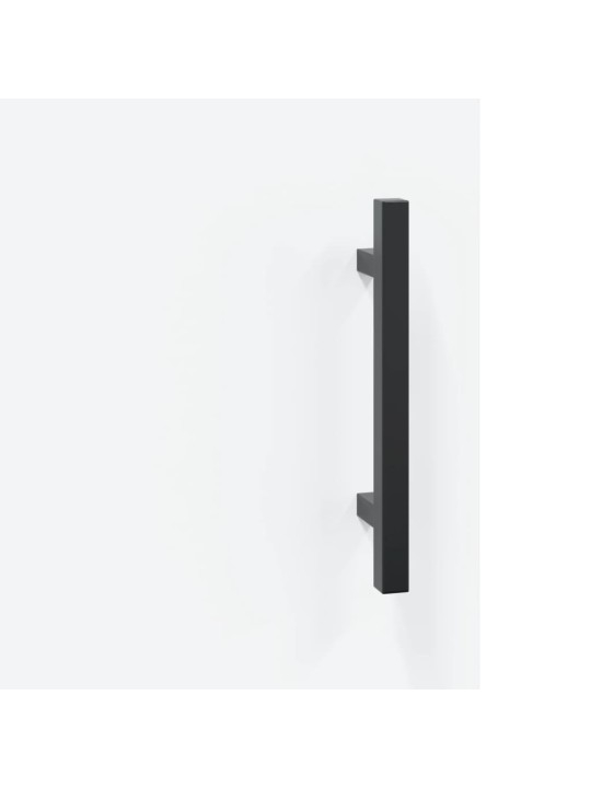 Skříň highboard bílá 69,5 x 34 x 180 cm kompozitní dřevo