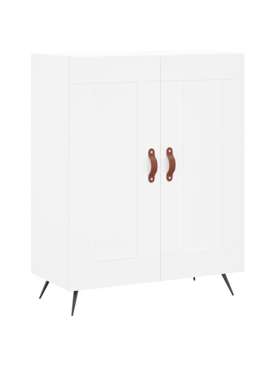 Skříň highboard bílá 69,5 x 34 x 180 cm kompozitní dřevo