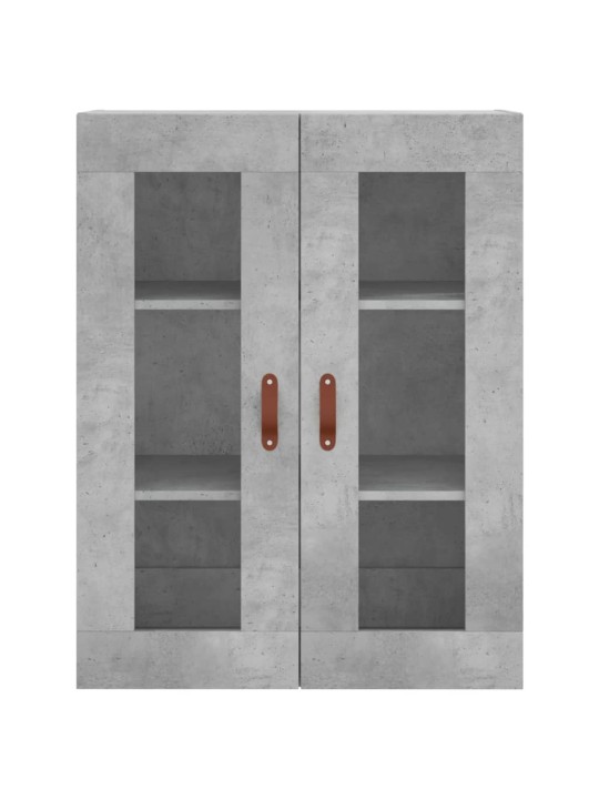 Skříň highboard betonově šedá 69,5x34x180 cm kompozitní dřevo