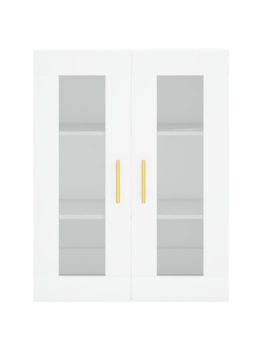 Skříň highboard bílá 69,5 x 34 x 180 cm kompozitní dřevo