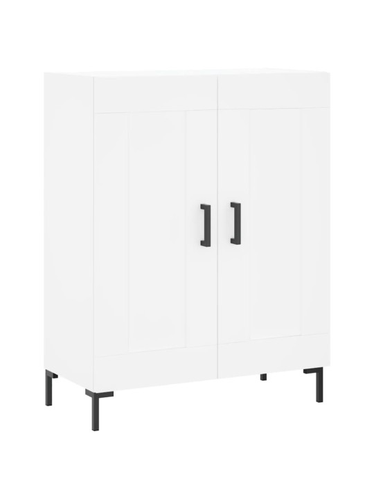 Skříň highboard bílá 69,5 x 34 x 180 cm kompozitní dřevo