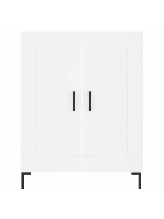 Skříň highboard bílá 69,5 x 34 x 180 cm kompozitní dřevo