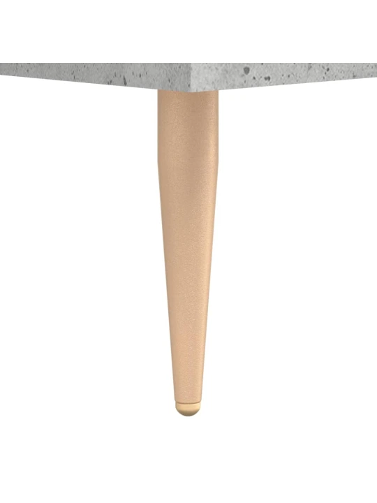 Skříň highboard betonově šedá 69,5x34x180 cm kompozitní dřevo