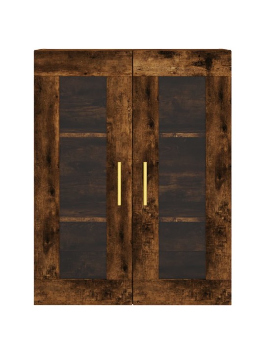 Skříň highboard kouřový dub 69,5 x 34 x 180 cm kompozitní dřevo