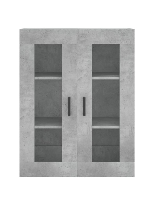 Skříň highboard betonově šedá 69,5x34x180 cm kompozitní dřevo