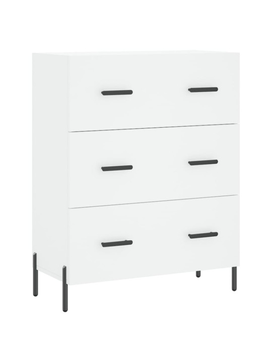Skříň highboard bílá 69,5 x 34 x 180 cm kompozitní dřevo