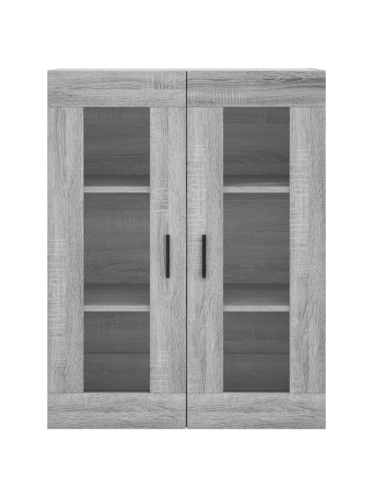 Skříň highboard šedá sonoma 69,5 x 34 x 180 cm kompozitní dřevo