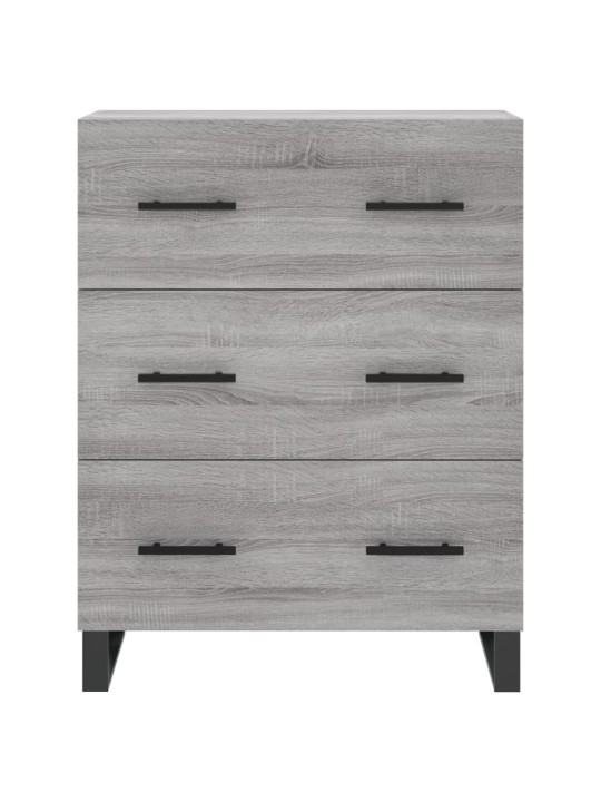 Skříň highboard šedá sonoma 69,5 x 34 x 180 cm kompozitní dřevo