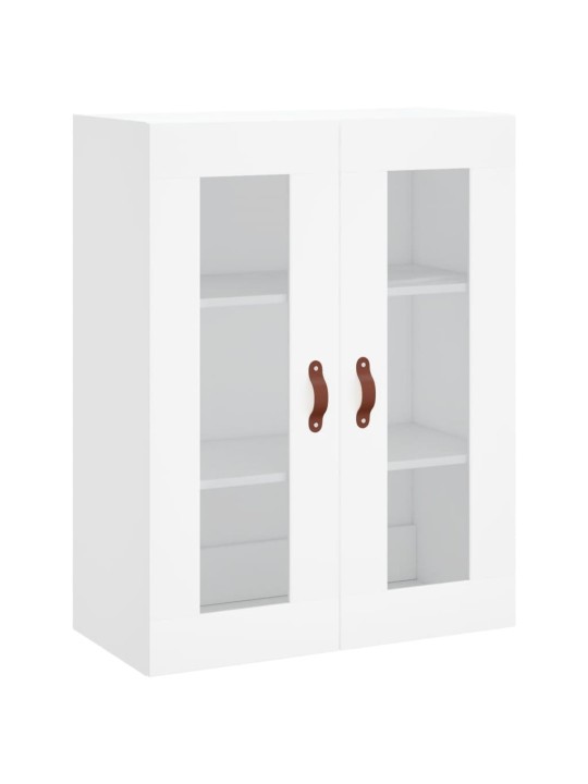 Skříň highboard bílá 69,5 x 34 x 180 cm kompozitní dřevo