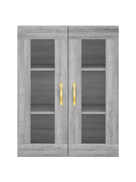 Skříň highboard šedá sonoma 69,5 x 34 x 180 cm kompozitní dřevo