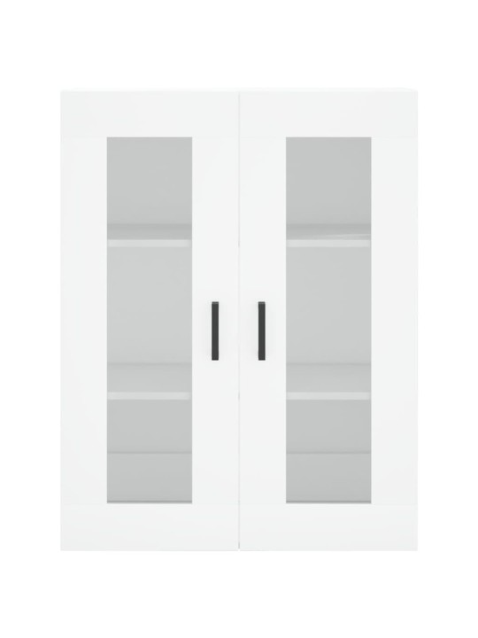 Skříň highboard bílá 69,5 x 34 x 180 cm kompozitní dřevo