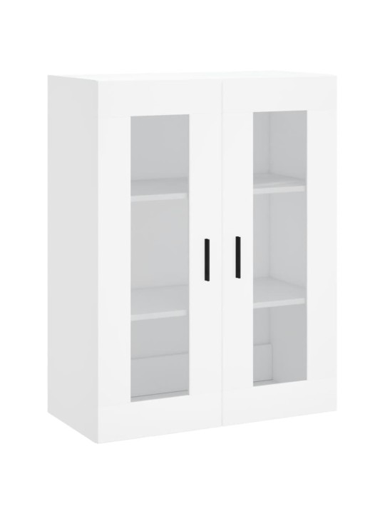 Skříň highboard bílá 69,5 x 34 x 180 cm kompozitní dřevo