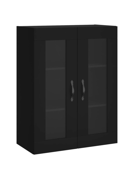 Skříň highboard černá 69,5 x 34 x 180 cm kompozitní dřevo