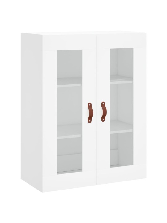 Skříň highboard bílá 69,5 x 34 x 180 cm kompozitní dřevo