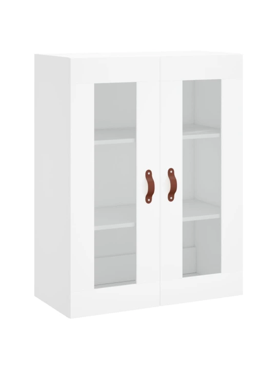 Skříň highboard bílá 69,5 x 34 x 180 cm kompozitní dřevo
