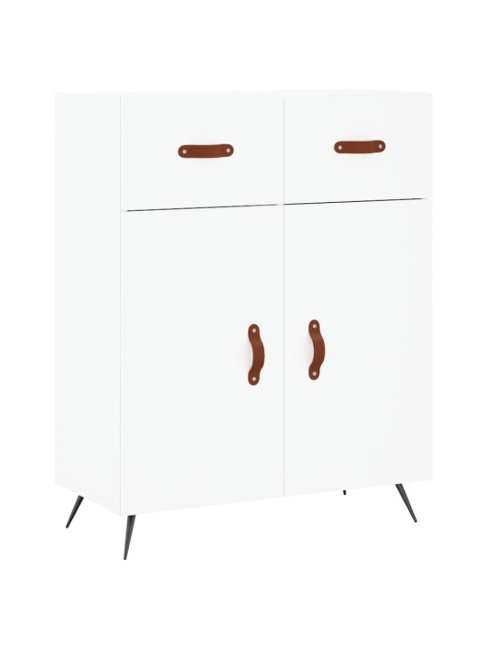 Skříň highboard bílá 69,5 x 34 x 180 cm kompozitní dřevo