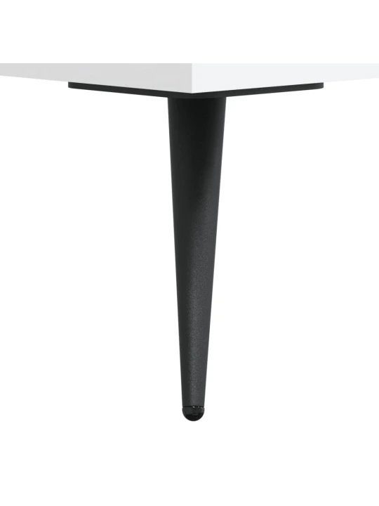 Skříň highboard bílá 69,5 x 34 x 180 cm kompozitní dřevo