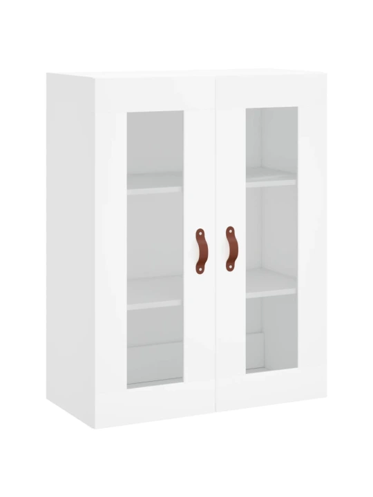 Skříň highboard bílá 69,5 x 34 x 180 cm kompozitní dřevo