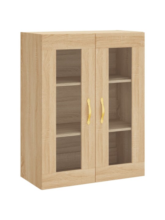 Skříň highboard dub sonoma 69,5 x 34 x 180 cm kompozitní dřevo