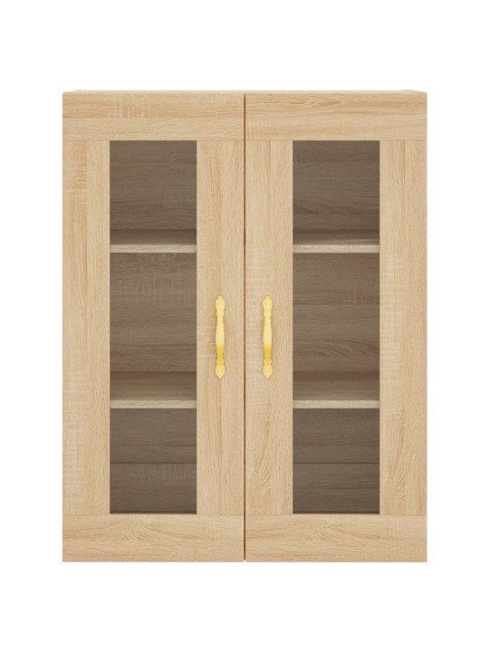 Skříň highboard dub sonoma 69,5 x 34 x 180 cm kompozitní dřevo