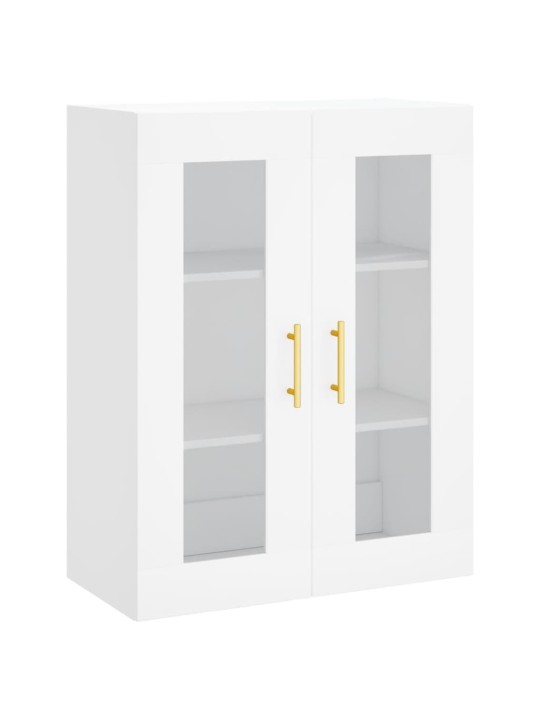 Skříň highboard bílá 69,5 x 34 x 180 cm kompozitní dřevo