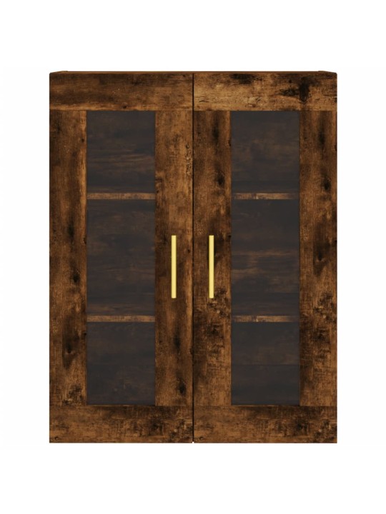 Skříň highboard kouřový dub 69,5 x 34 x 180 cm kompozitní dřevo