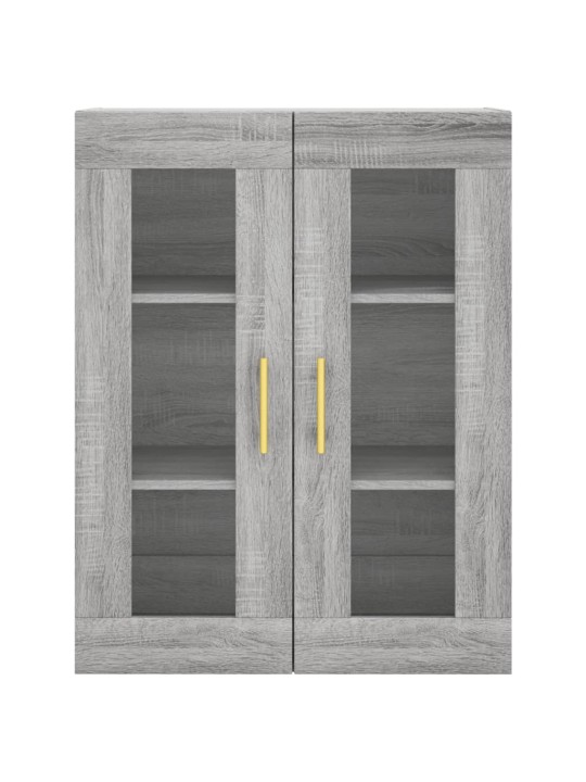 Skříň highboard šedá sonoma 69,5 x 34 x 180 cm kompozitní dřevo