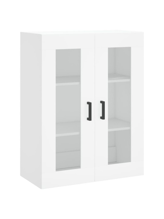 Skříň highboard bílá 69,5 x 34 x 180 cm kompozitní dřevo