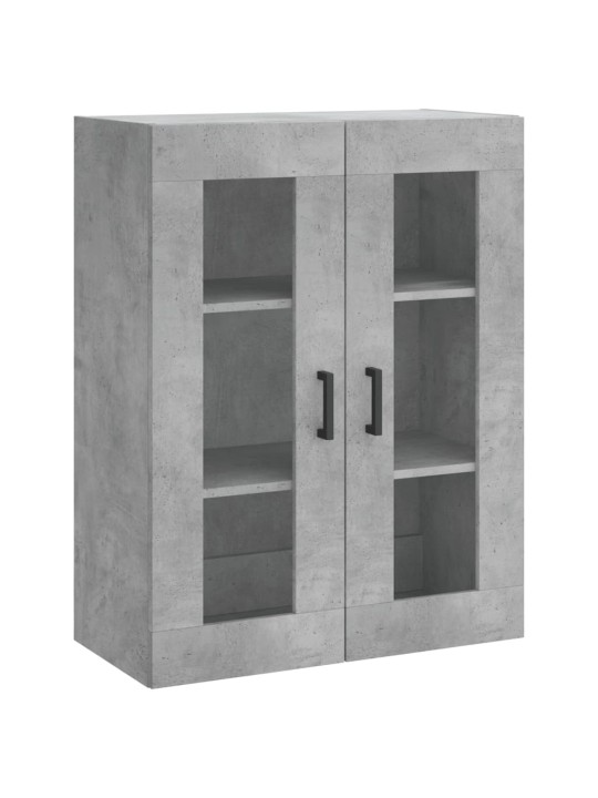 Skříň highboard betonově šedá 69,5x34x180 cm kompozitní dřevo