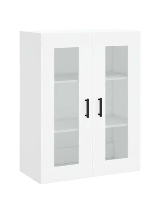 Skříň highboard bílá 69,5 x 34 x 180 cm kompozitní dřevo
